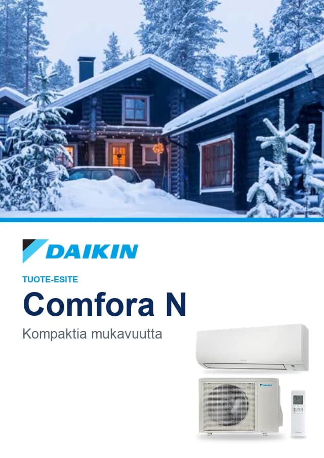 Daikin Comfora N 35 esitteen kansi