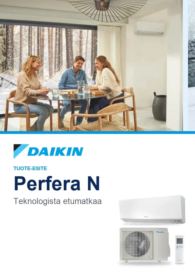 Daikin Perfera N 40 esitteen kansi