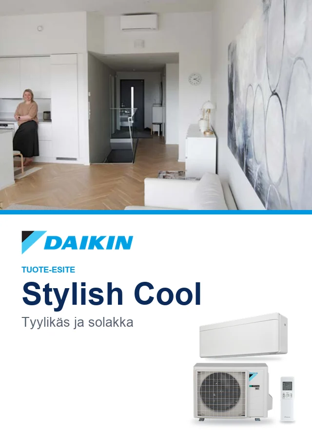 Daikin Stylish Cool 35 esitteen kansi