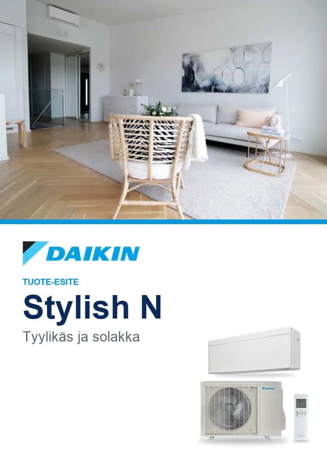 Daikin Stylish N 30 esitteen kansi