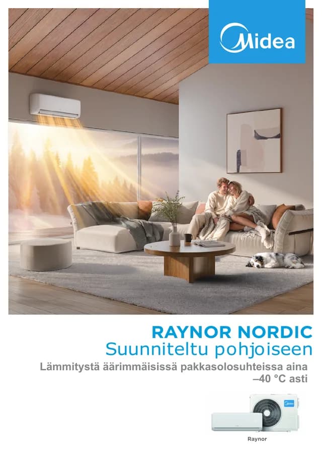 Midea Raynor Nordic 12 esitteen kansi