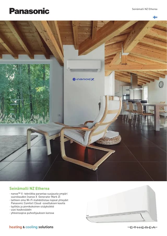 Panasonic NZ25YKE esitteen kansi