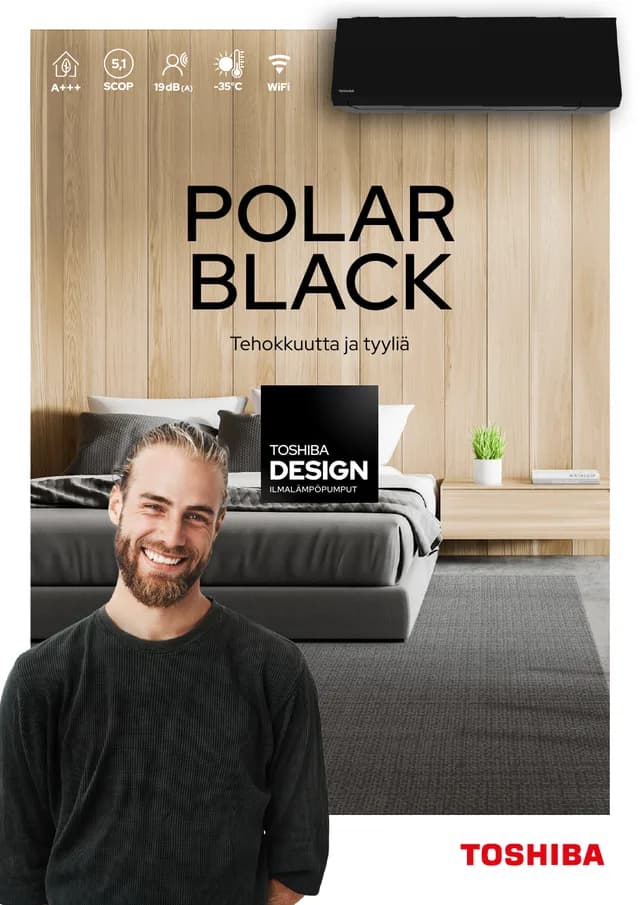 Toshiba Polar Black 35 esitteen kansi