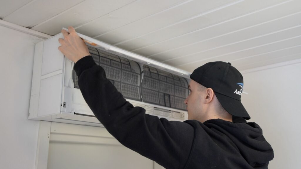 ilmalämpöpumpun huolto